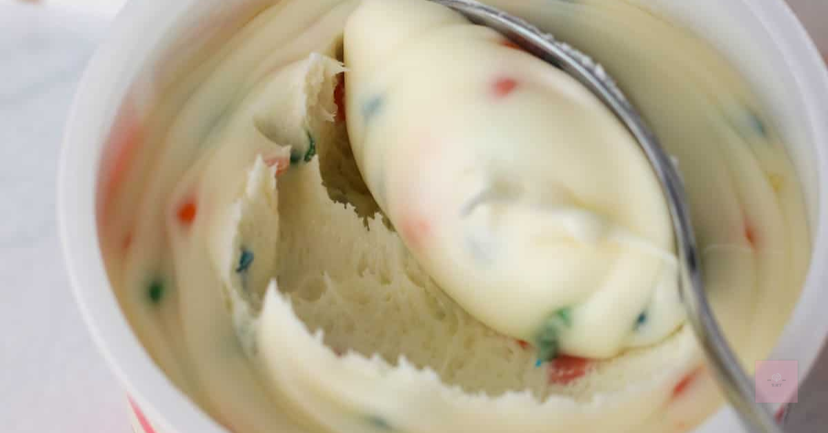 Emotional Support Rainbow Chip Frosting